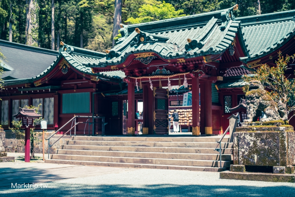 箱根神社主殿莊嚴風貌