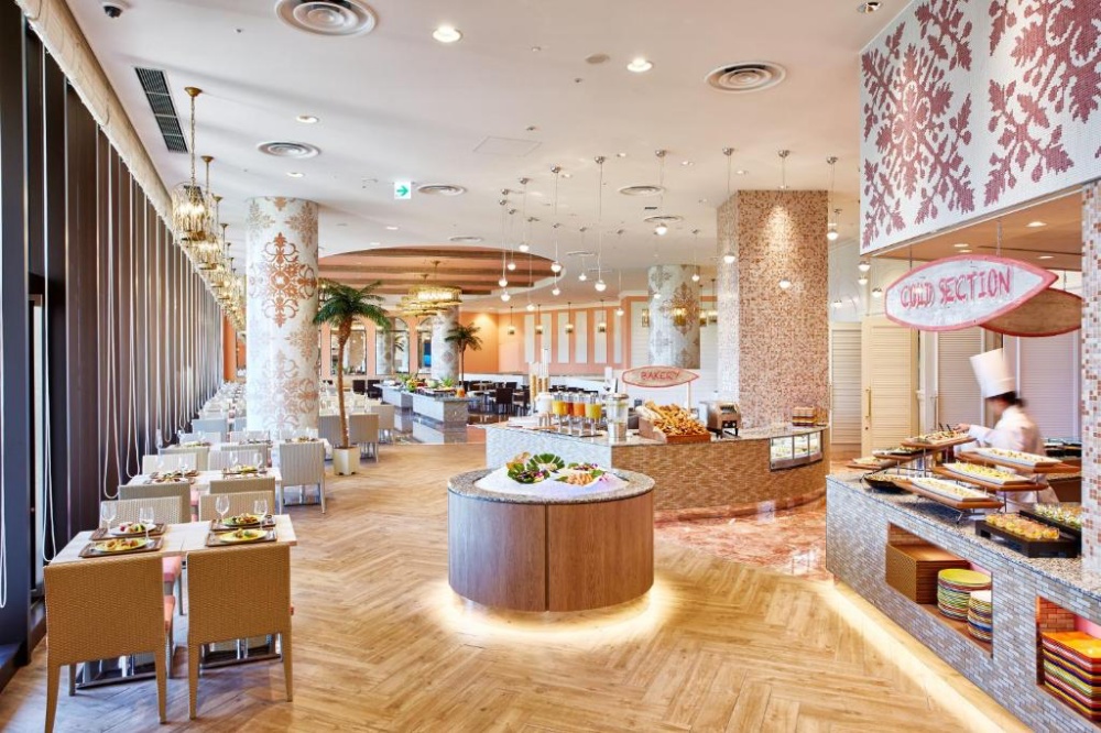 日本環球影城™園前飯店早餐很好吃又豐盛