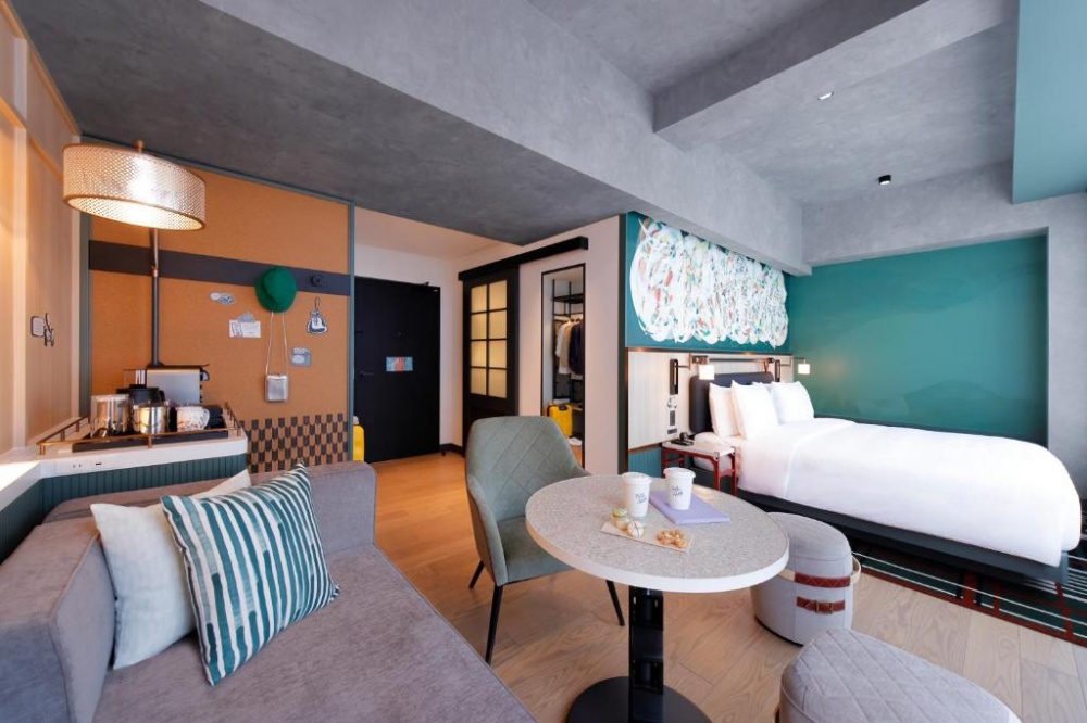 大阪難波凱悅嘉薈酒店的設計感客房