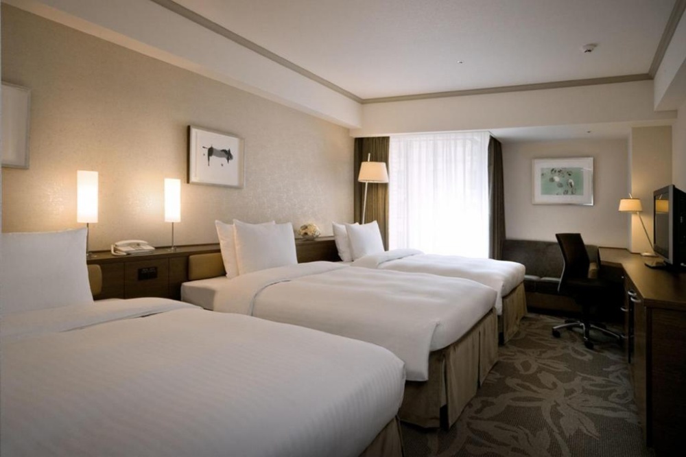 福岡日航飯店加床很適合小家庭使用