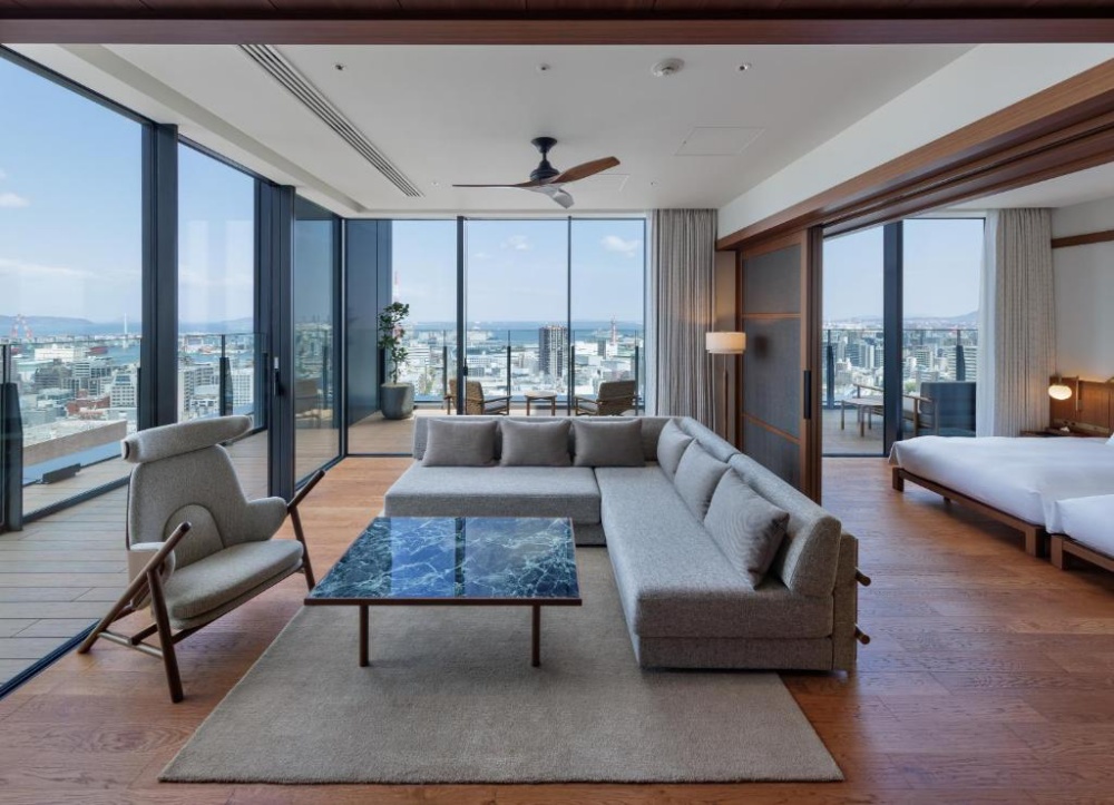 One Fukuoka Hotel寬敞又視野開闊的房型