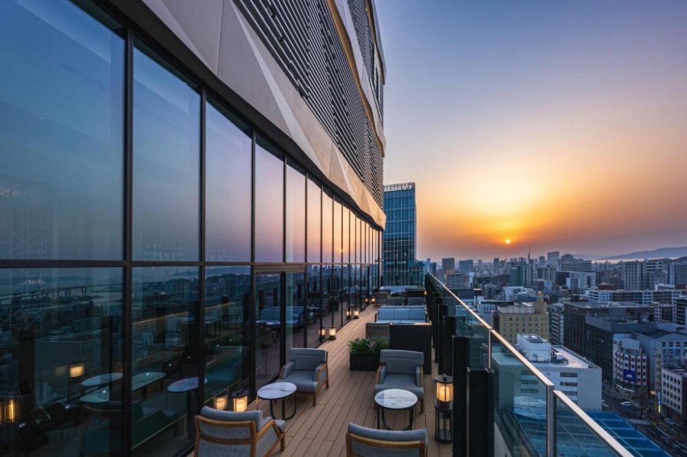 福岡The Gate酒店 by HULIC 高樓酒吧景色